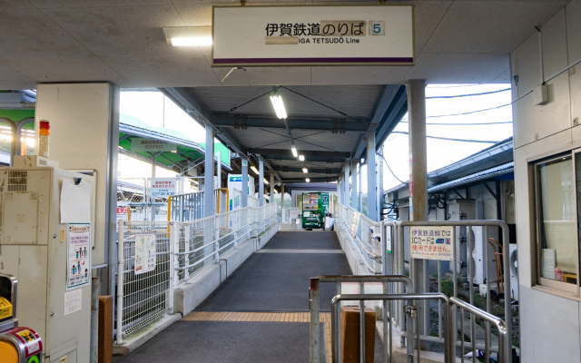 伊賀神戸駅・伊賀鉄道乗り場