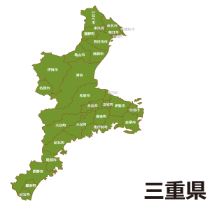 三重県地図