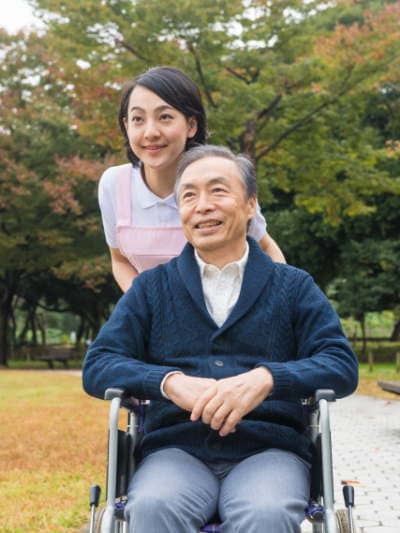 介護士の女性