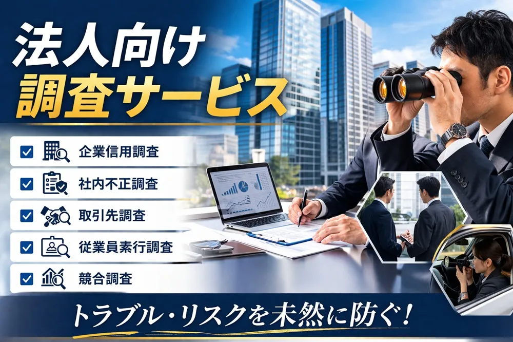 三重県の探偵による法人向け調査サービス（企業信用調査・社内不正調査・取引先調査・従業員素行調査・競合調査）｜ガルエージェンシー伊勢湾