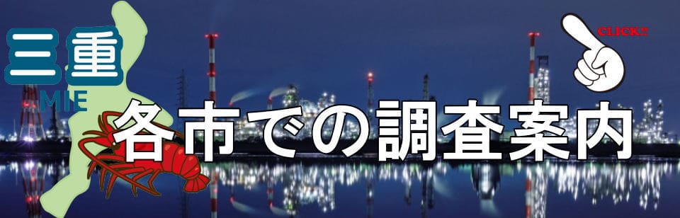 三重県各市での調査紹介